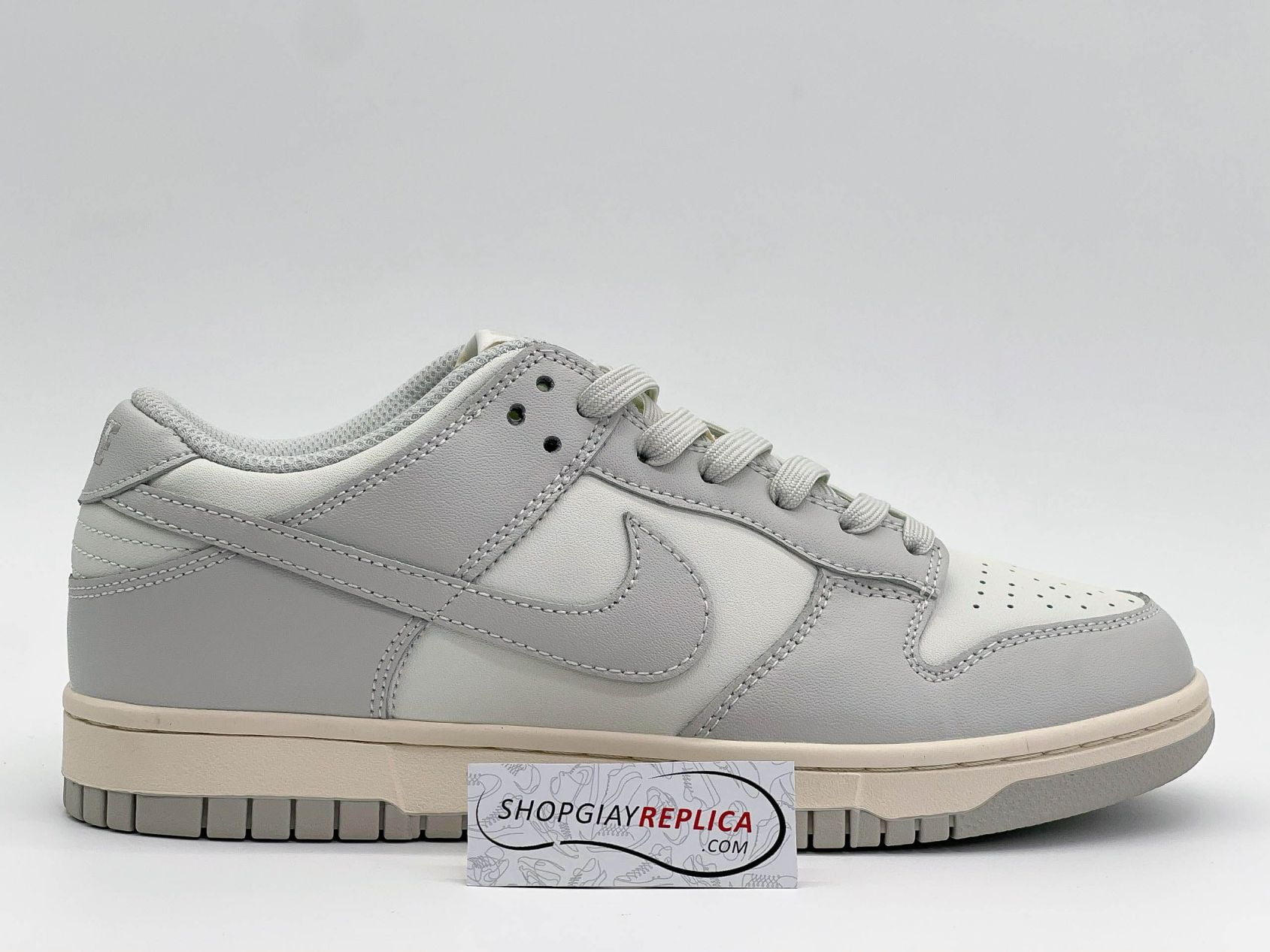 Giày Nike Dunk Low Sail Light Bone Like Auth