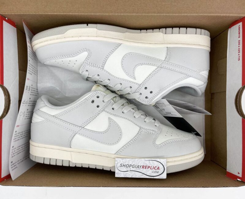 Giày Nike Dunk Low Sail Light Bone Like Auth