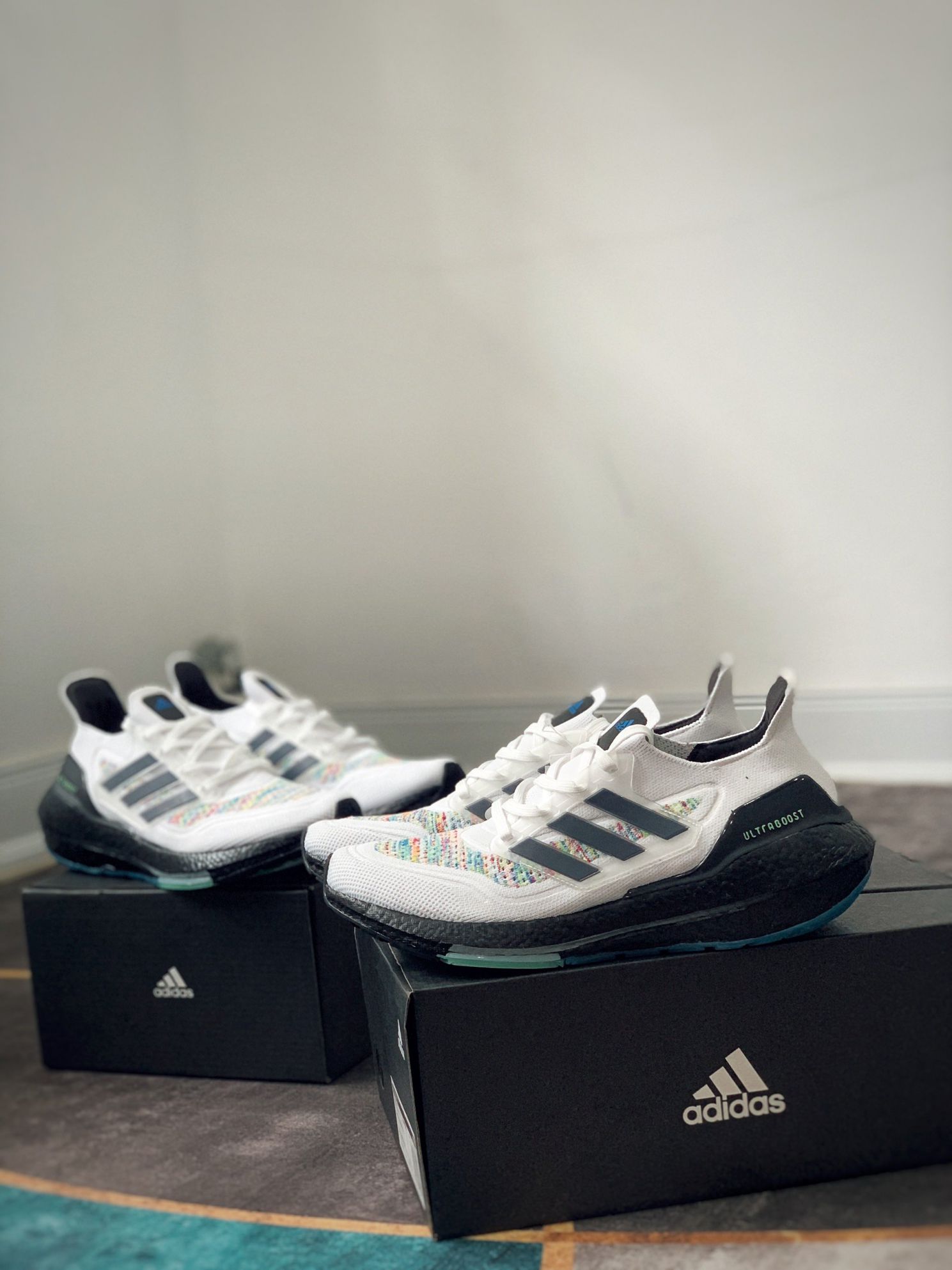Giày Adidas Ultra Boost 21 Multi-Color rep 1:1