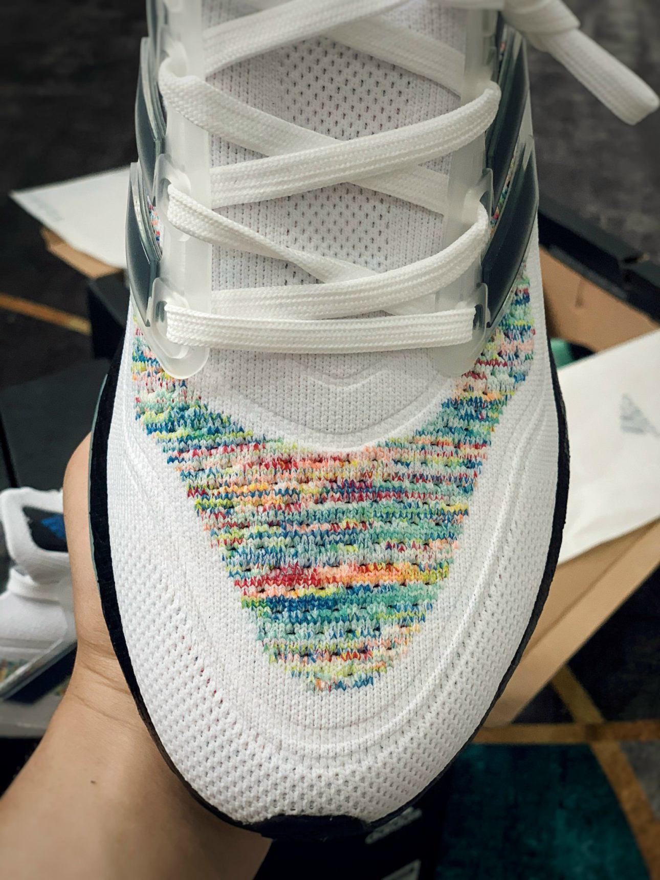 Giày Adidas Ultra Boost 21 Multi-Color rep 1:1
