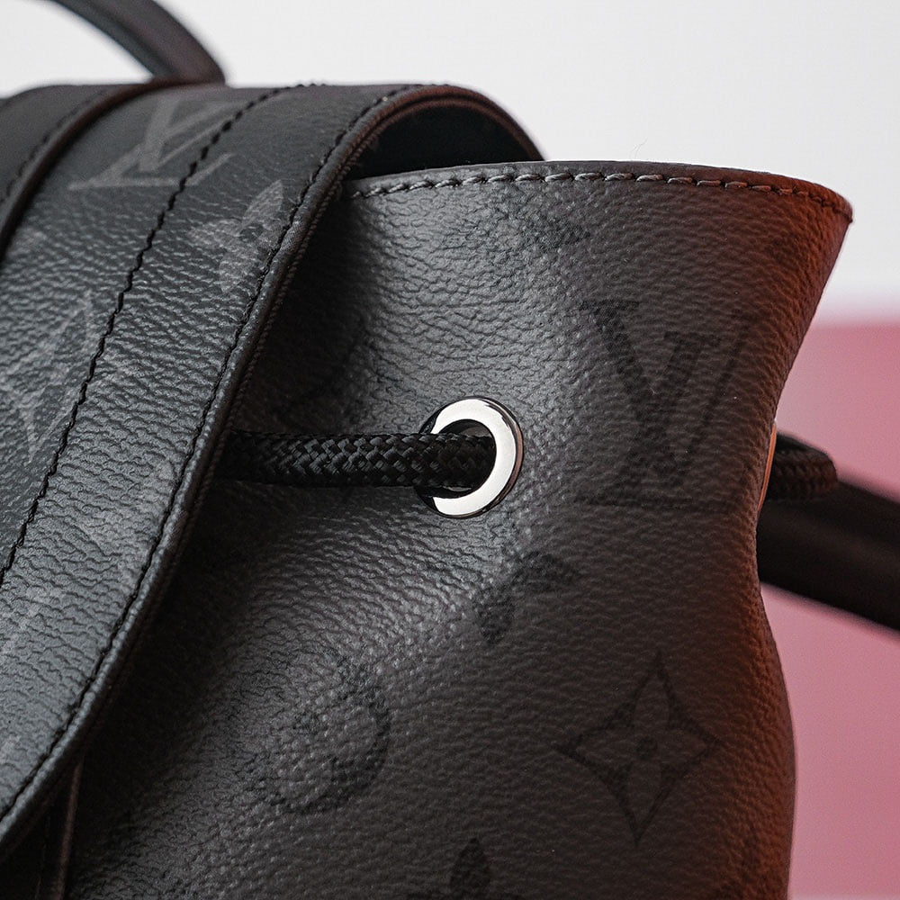 Balo Louis Vuitton Christopher MM Monogram Eclipse Siêu Cấp