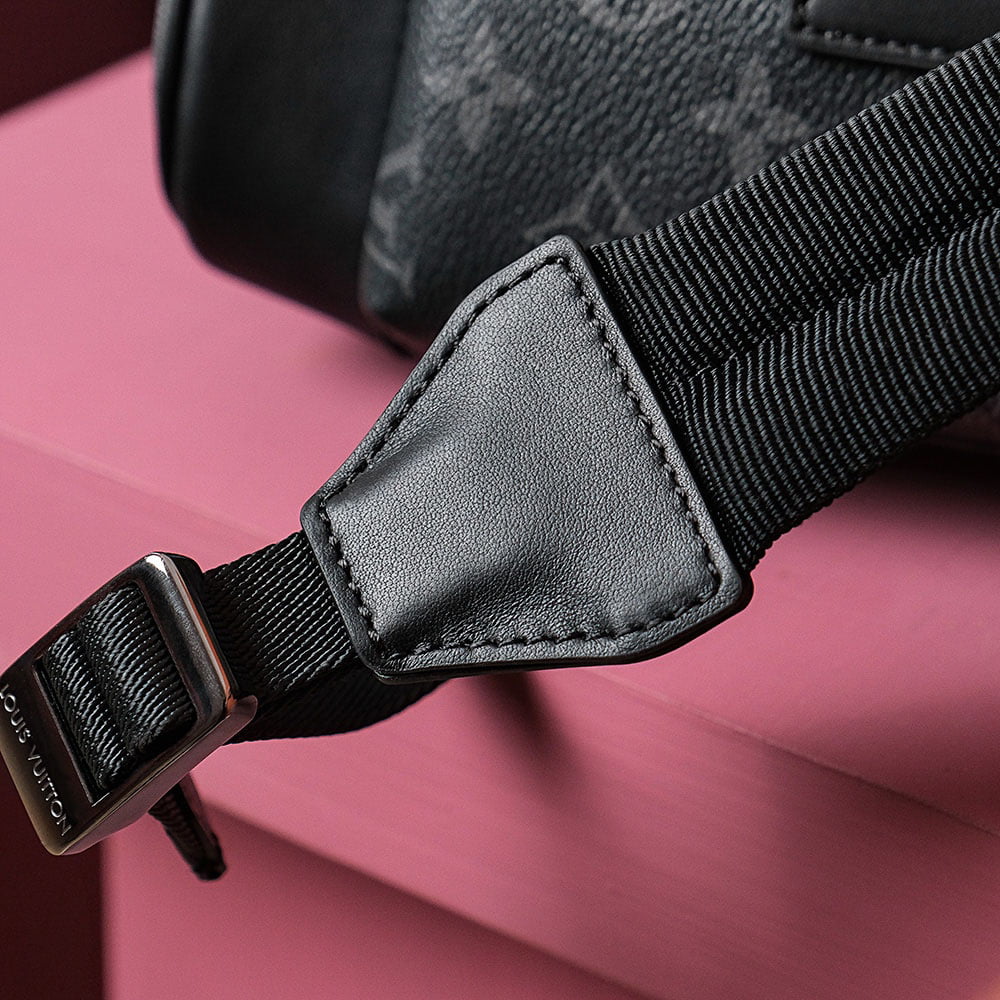 Balo Louis Vuitton Christopher MM Monogram Eclipse Siêu Cấp