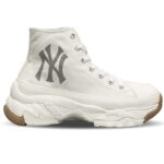 Giày MLB Bigball Chunky High New York Yankees "White Gum" rep 1:1