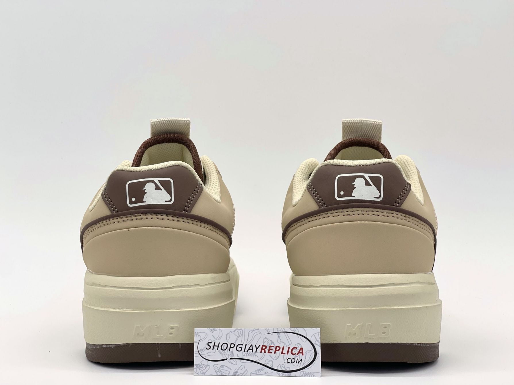 Giày MLB Chunky Liner Low ‘Boston Beige’ Like Auth