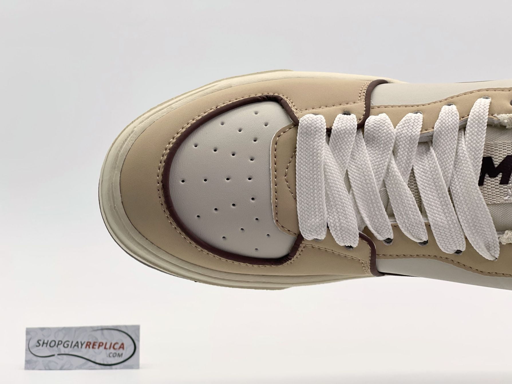 Giày MLB Chunky Liner Low ‘Boston Beige’ Like Auth