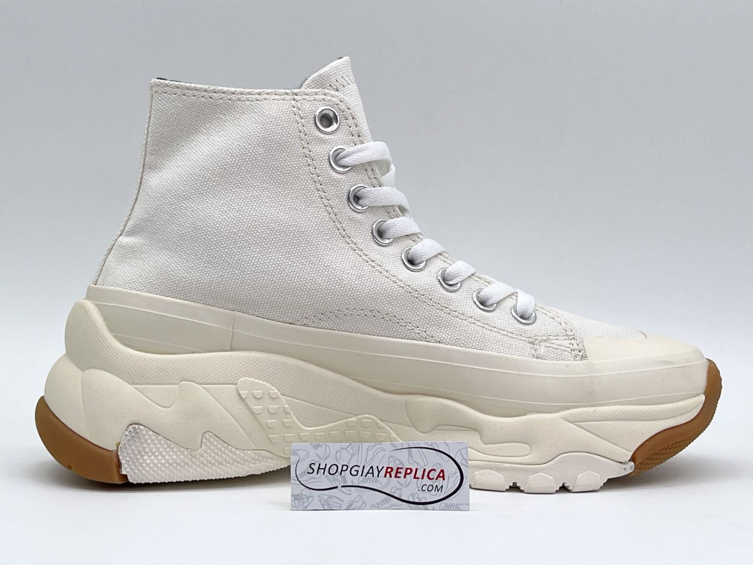 Giày MLB Bigball Chunky High New York Yankees "White Gum"