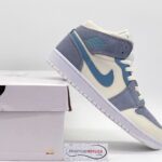 Giày Nike Air Jordan 1 Mid SE 'Sail Light Blue'