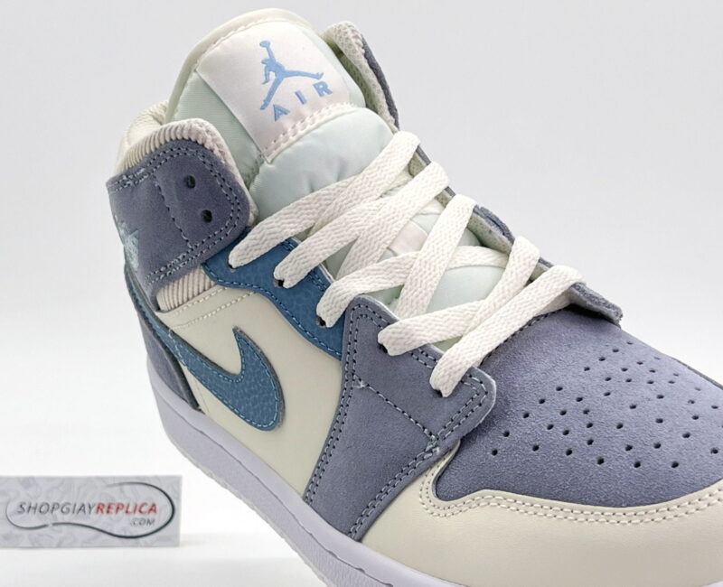 Giày Nike Air Jordan 1 Mid SE 'Sail Light Blue'