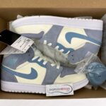 Giày Nike Air Jordan 1 Mid SE 'Sail Light Blue'