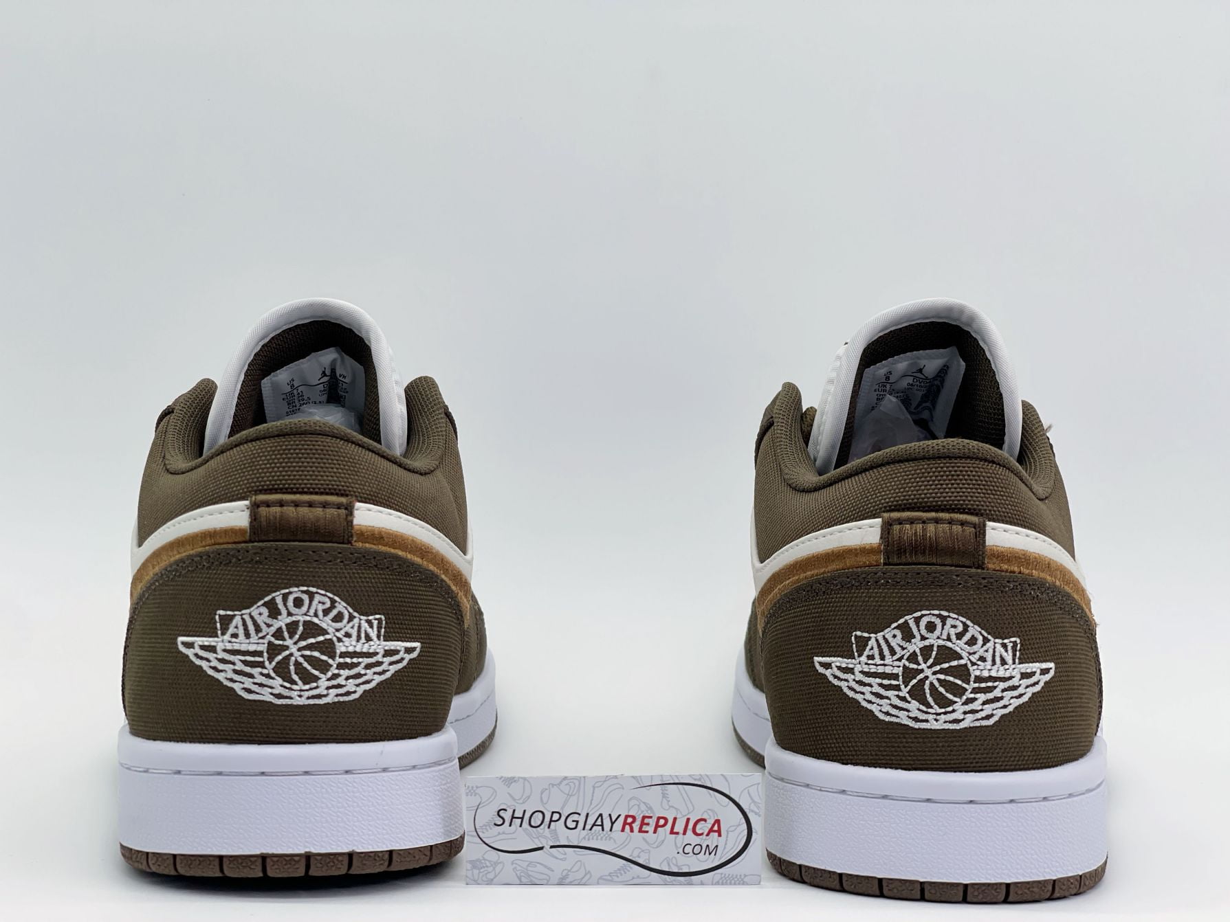 Giày Nike Air Jordan 1 Low SE ‘Light Olive’ rep 1:1