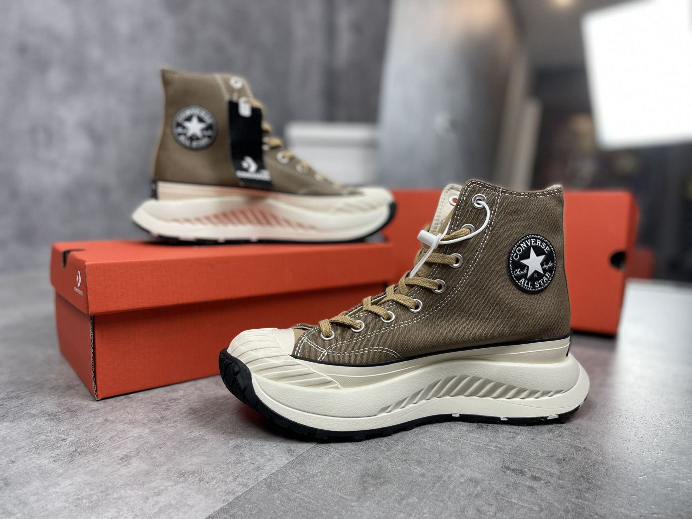 Giày Converse Chuck 70 AT-CX Brown Nêu rep 1:1