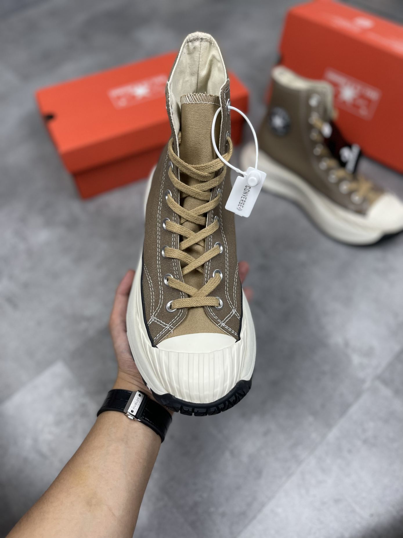 Giày Converse Chuck 70 AT-CX Brown Nêu rep 1:1