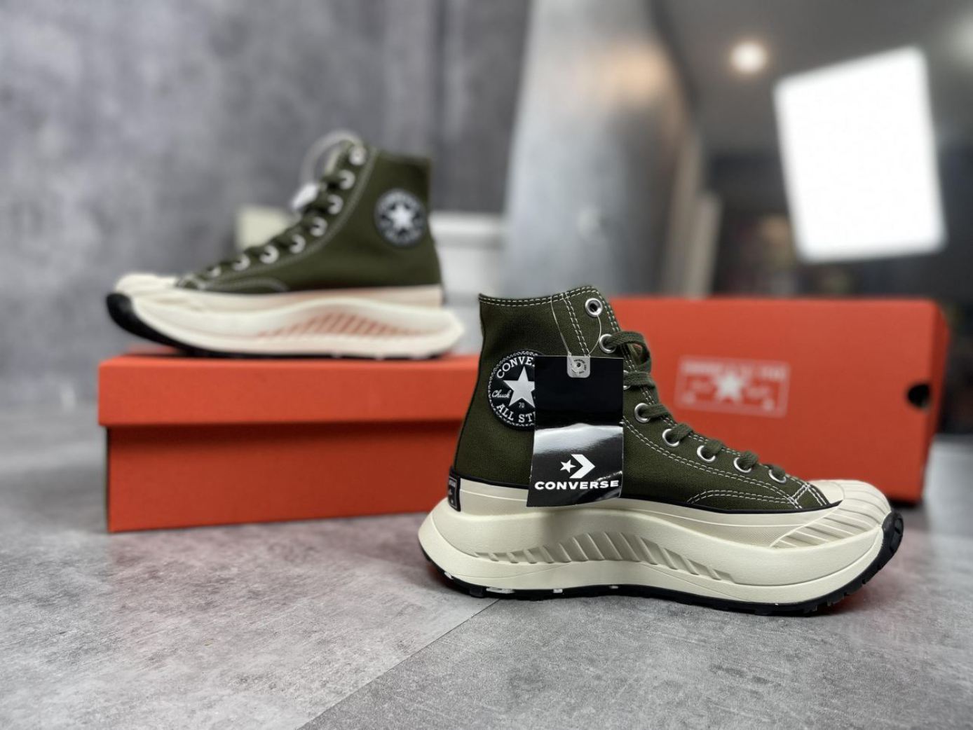 Giày Converse Chuck 70 AT-CX Utility Xanh Rep 1:1