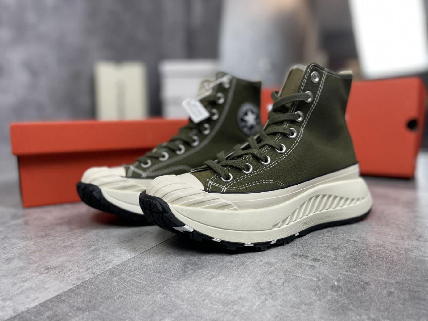 Giày Converse Chuck 70 AT-CX Utility Xanh Rep 1:1