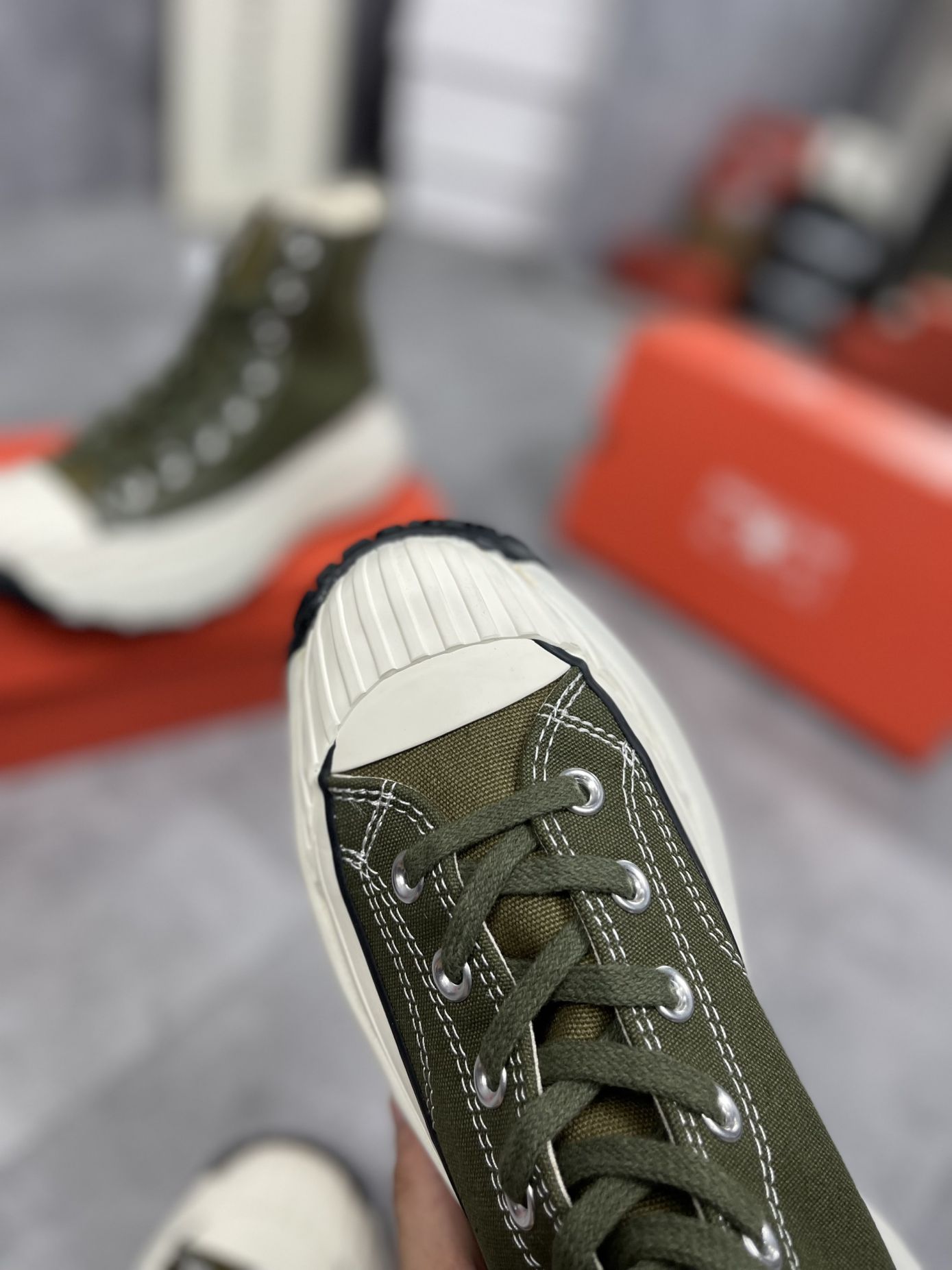 Giày Converse Chuck 70 AT-CX Utility Xanh Rep 1:1