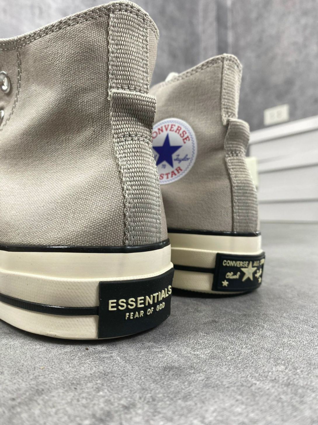 giày converse chuck 1970s Fear of God grey rep 1:1