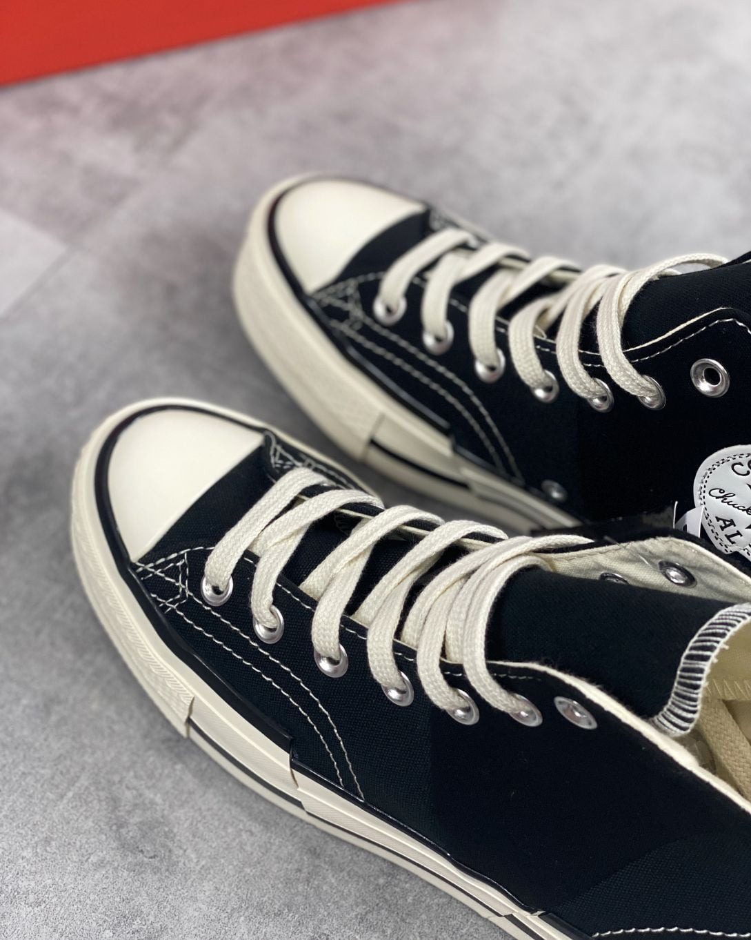 Giày Converse Chuck Taylor 70 Plus Black Đen rep 1:1
