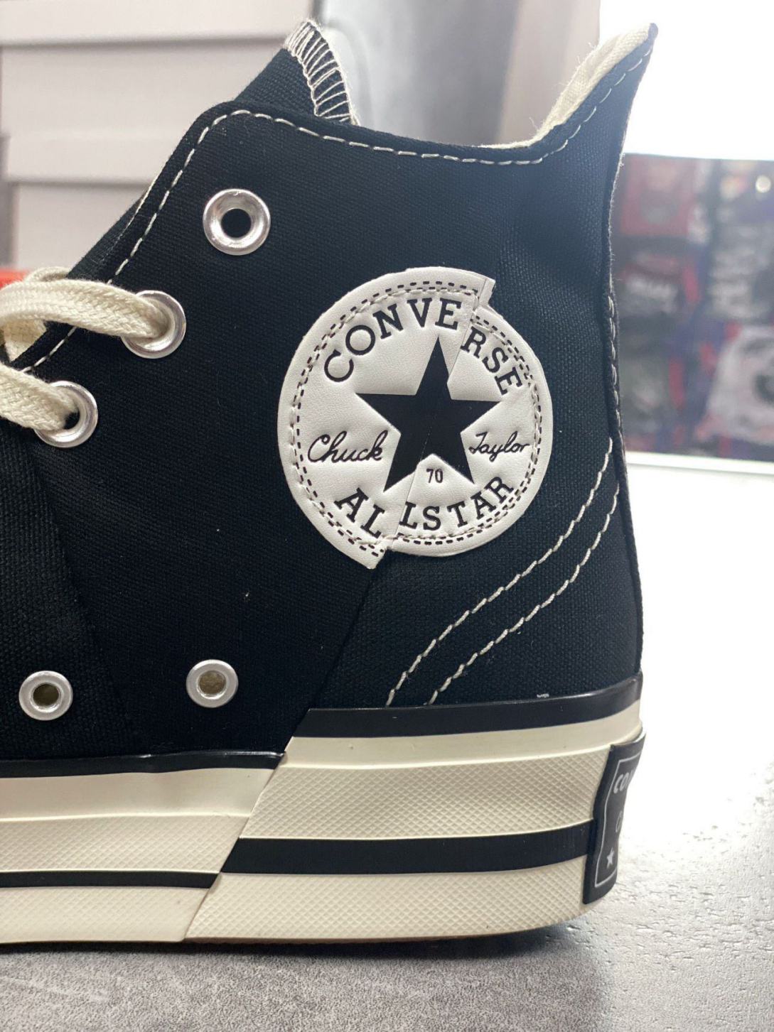 Giày Converse Chuck Taylor 70 Plus Black Đen rep 1:1