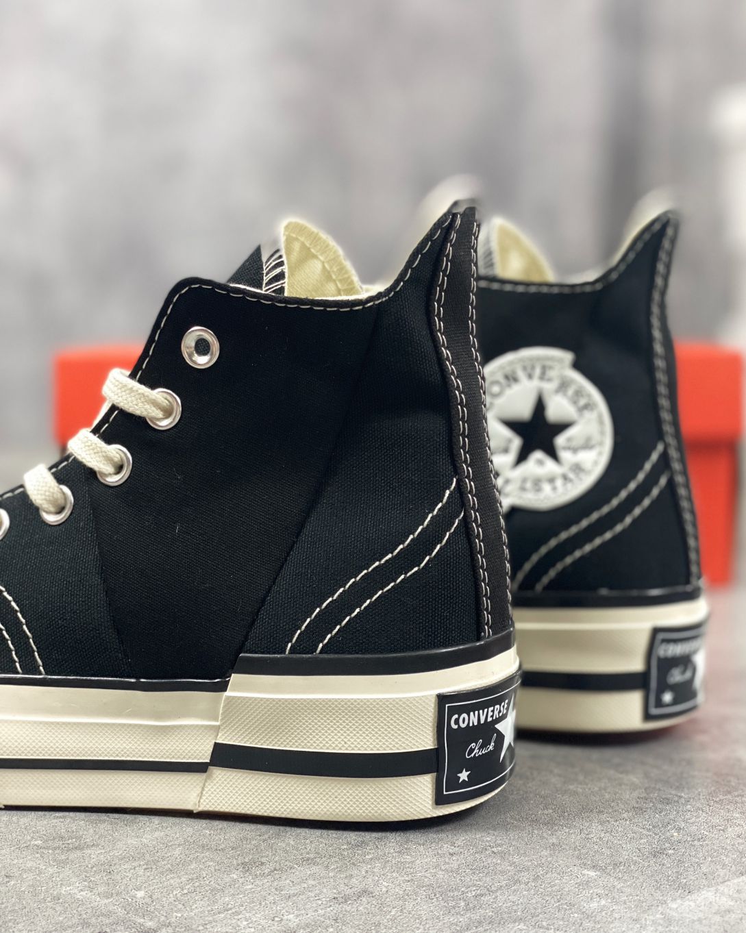 Giày Converse Chuck Taylor 70 Plus Black Đen rep 1:1