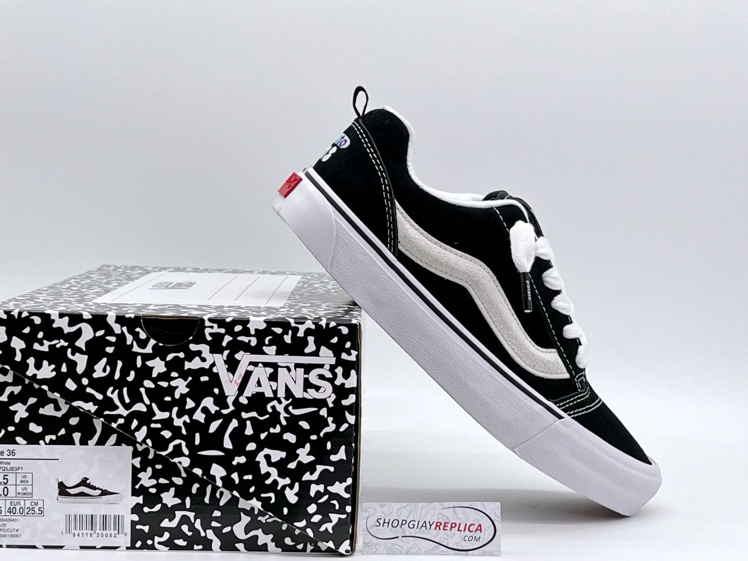 Giày Vans Vault Knu Skool VR3 x Imran Potato Like Auth