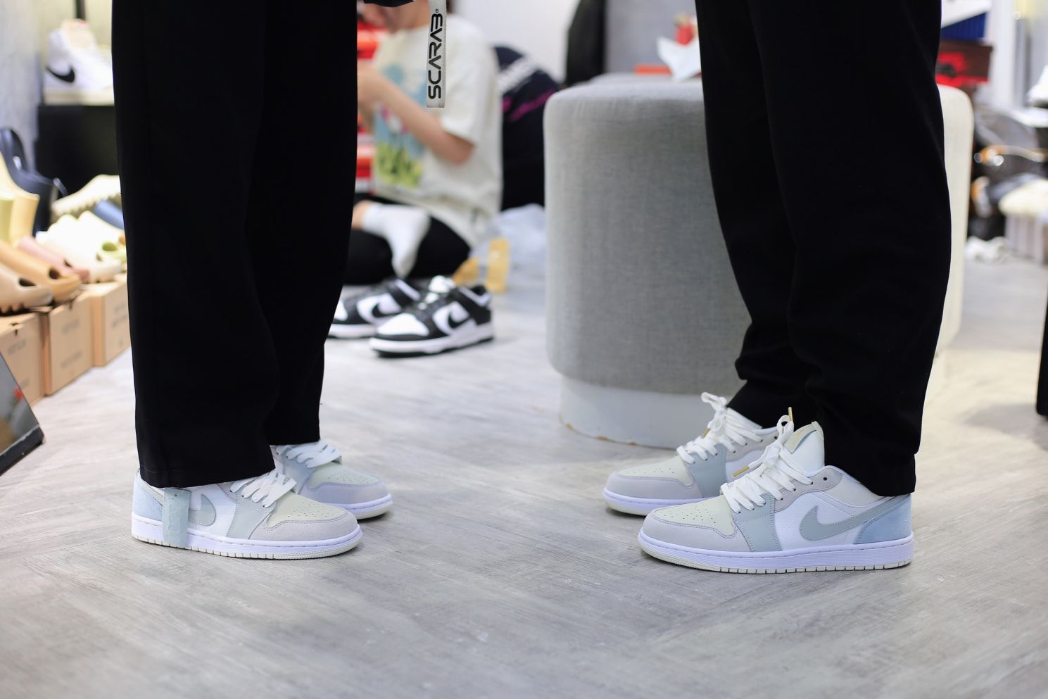 onfeet air jordan 1 low paris đẹp chất