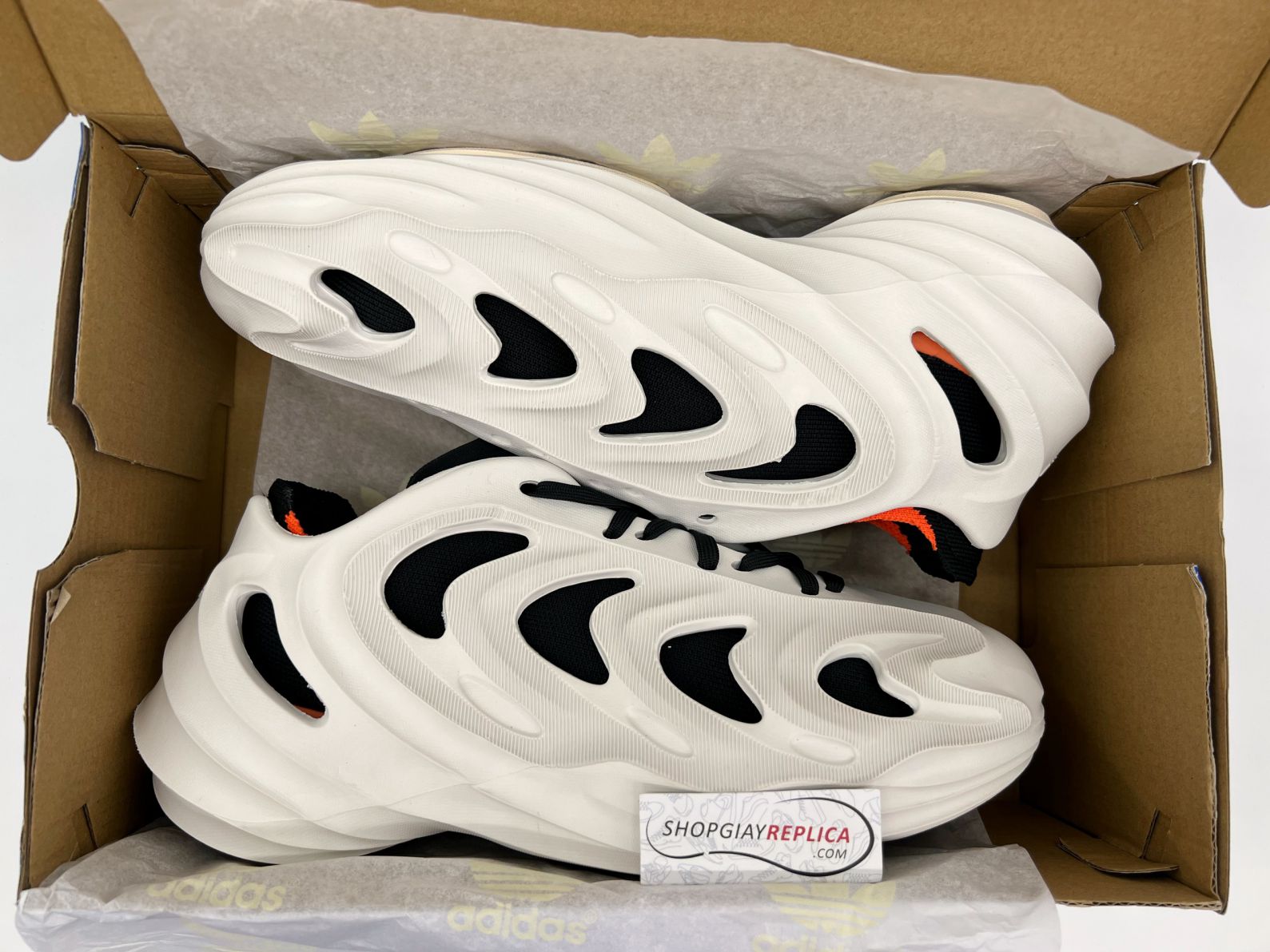 Giày Adidas AdiFOM Q “Wonder White/Core Black”