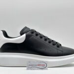 Giày Alexander McQueen Đen gót Trắng Like Auth