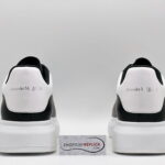 Giày Alexander McQueen Đen gót Trắng Like Auth