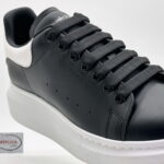 Giày Alexander McQueen Đen gót Trắng Like Auth