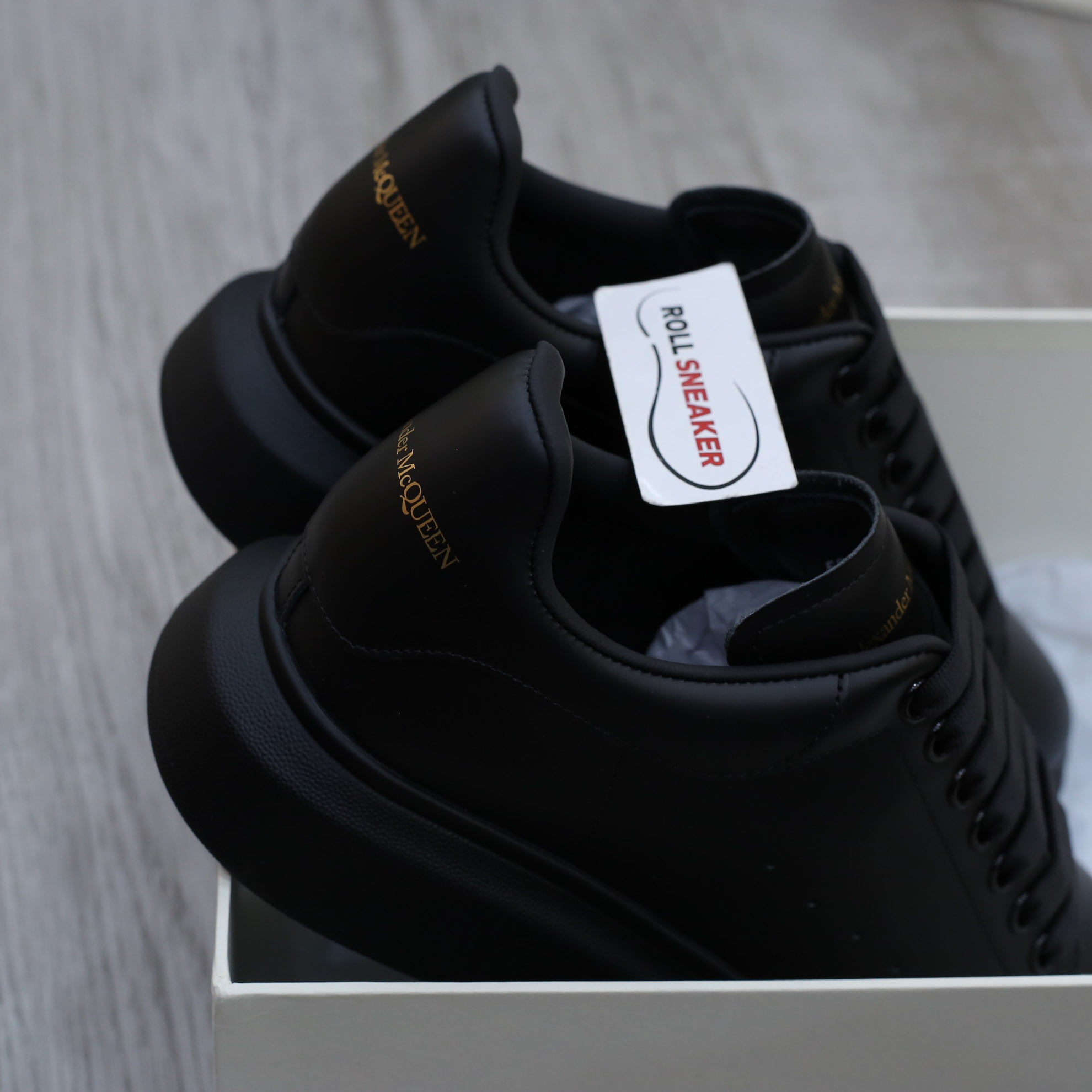 Giày Alexander Mcqueen Full Black