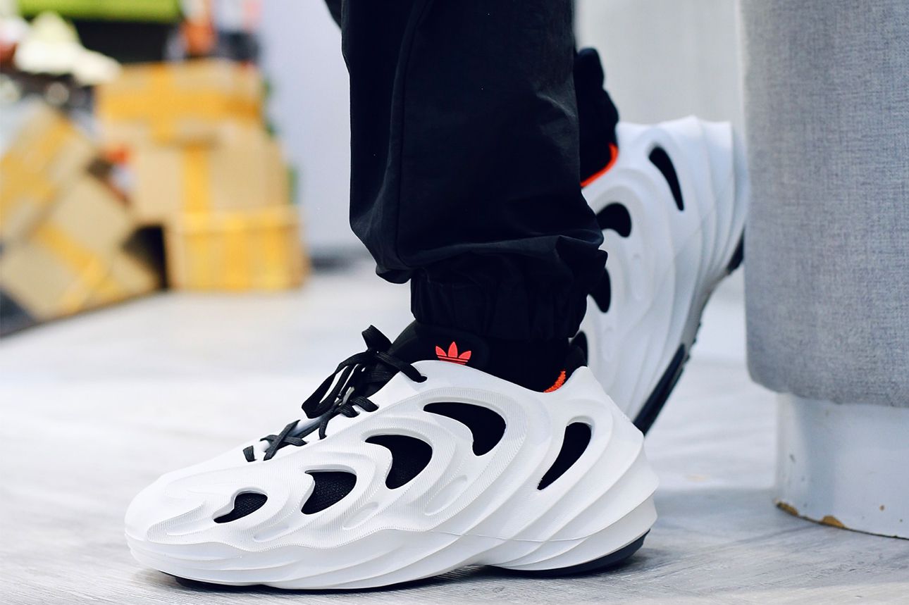 onfeet Adidas AdiFOM Q “Wonder White/Core Black” Like Auth
