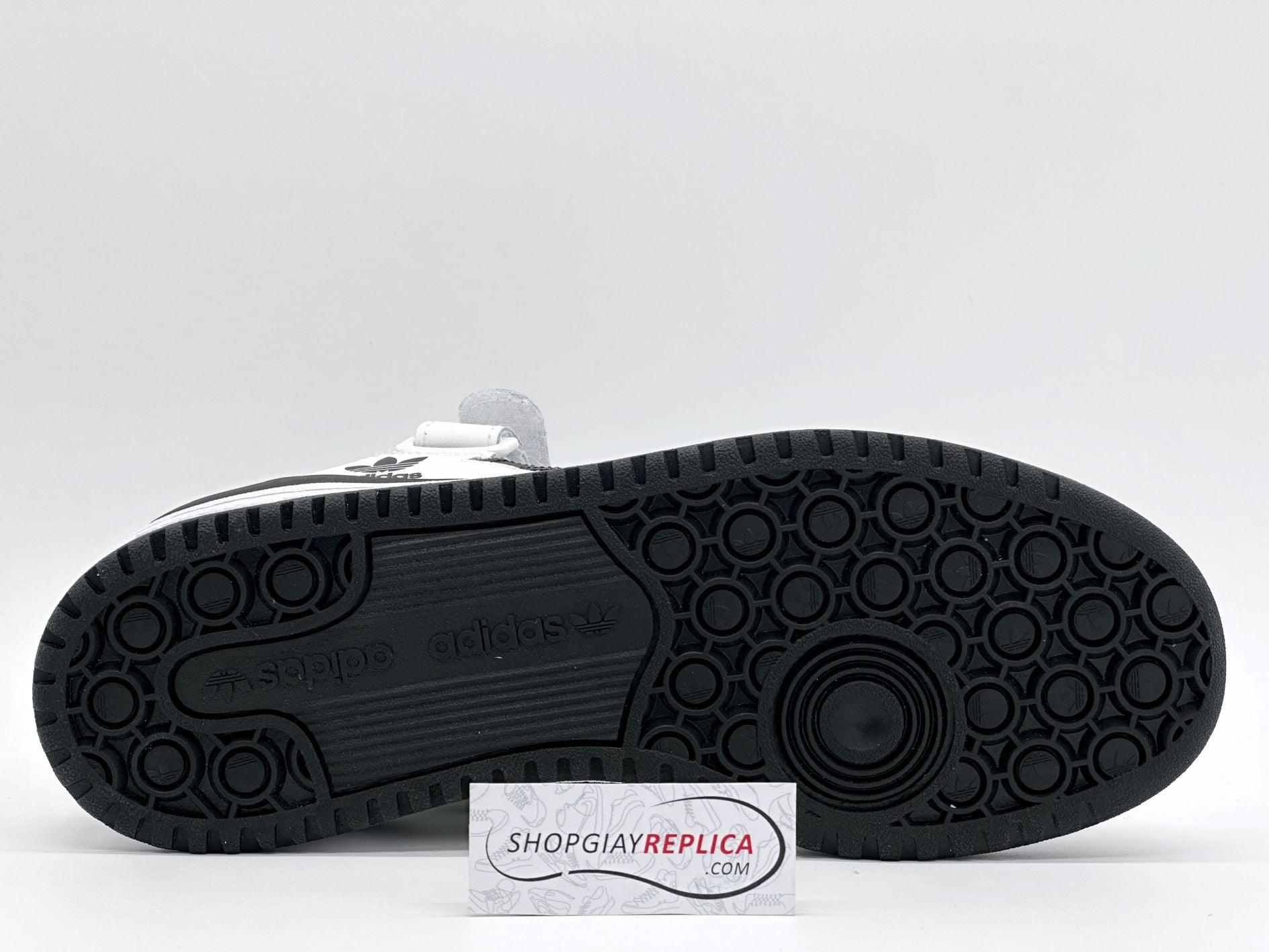 Giày Adidas Forum 84 Low White Black