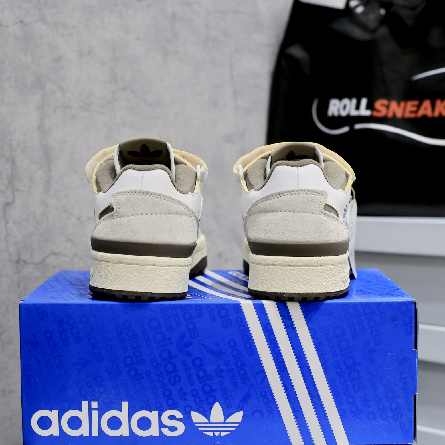 Giày Adidas Forum 84 Low White Brown