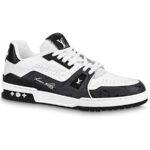 Giày Louis Vuitton Lv Trainer #54 Signature Black Đen Like Auth
