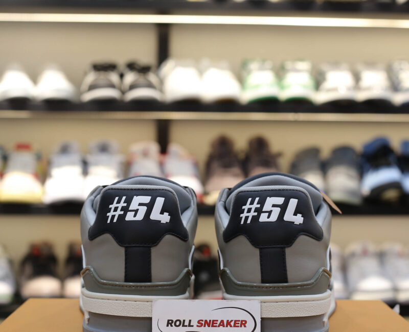 Giày Louis Vuitton Lv Trainer #54 Signature Black Grey Red Best Quality