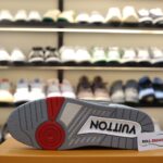 Giày Louis Vuitton Lv Trainer #54 Signature Black Grey Red Best Quality