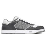 Giày Dior B27 Low màu xám Gray Anthracite họa tiết Ruthenium-Colored Dior Oblique Jacquard