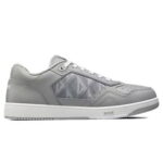 Giày Dior B27 Low Dior Gray họa tiết CD Diamond Canvas Like Auth