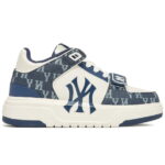 Giày MLB Chunky Liner Mid Denim New York Yankees D.Navy Like Auth
