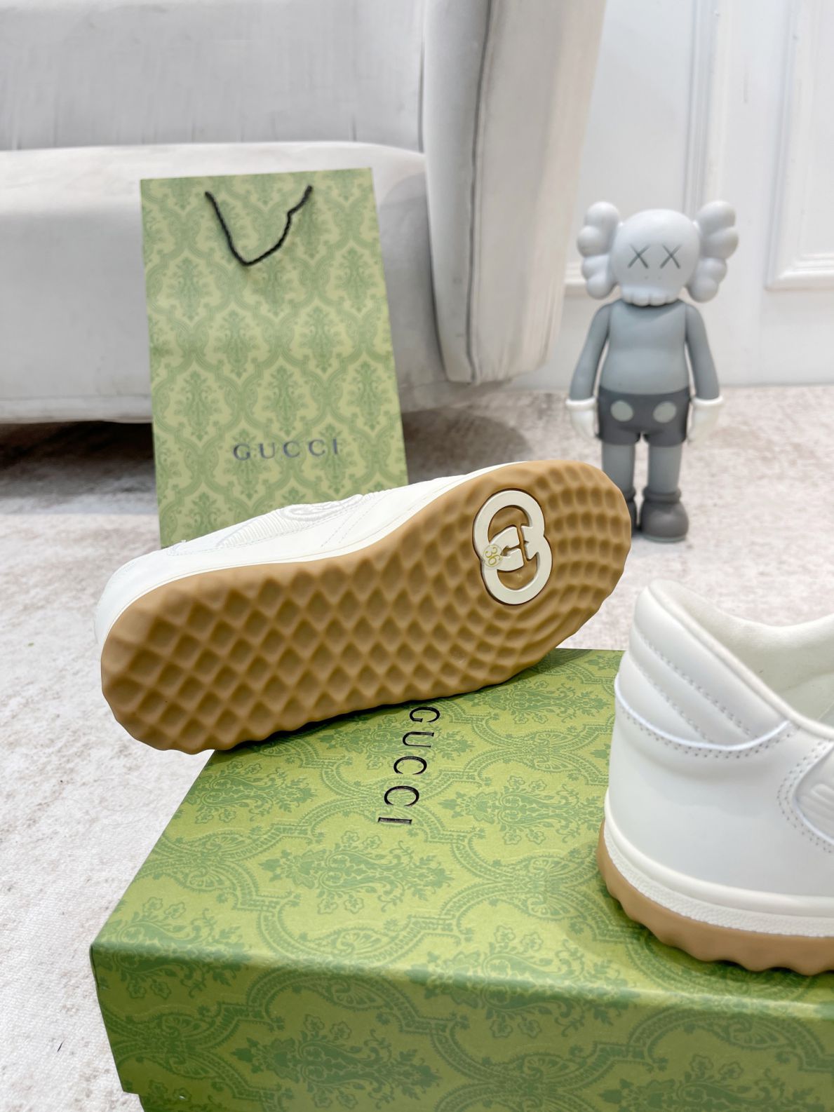 Giày Gucci MAC80 Sneaker Off White Trắng Like Auth