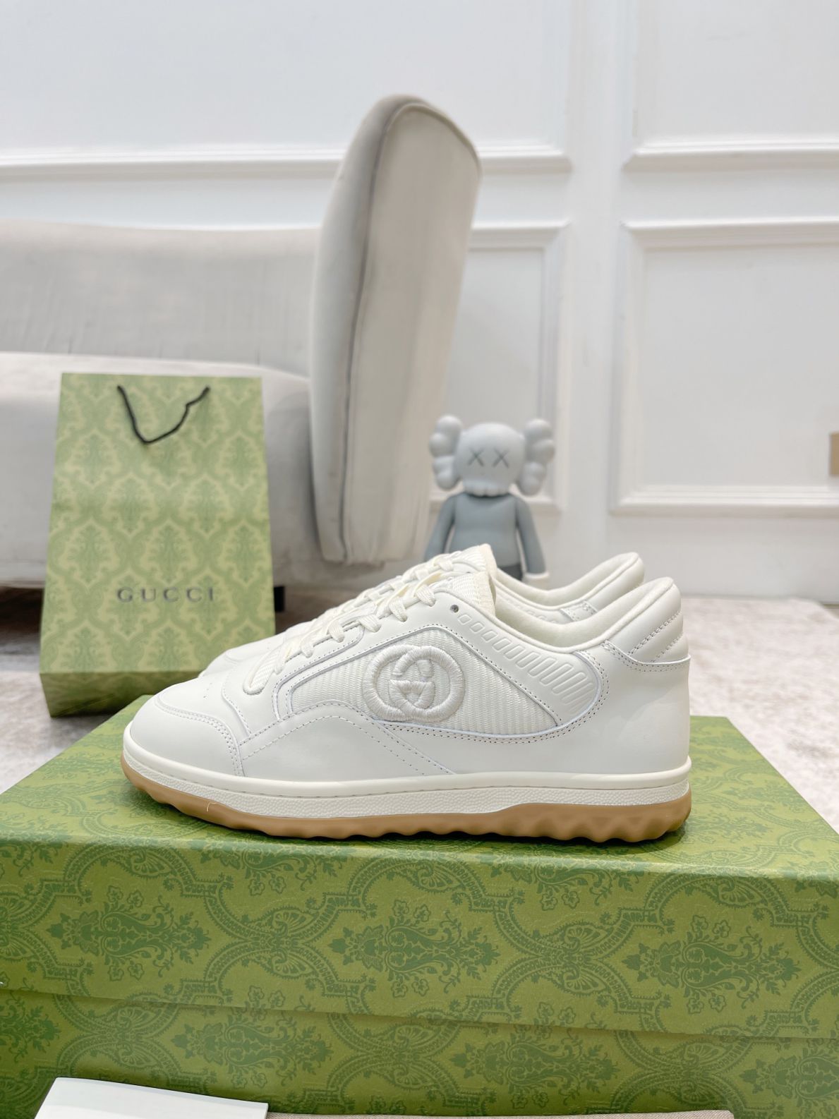 Giày Gucci MAC80 Sneaker Off White Trắng Like Auth