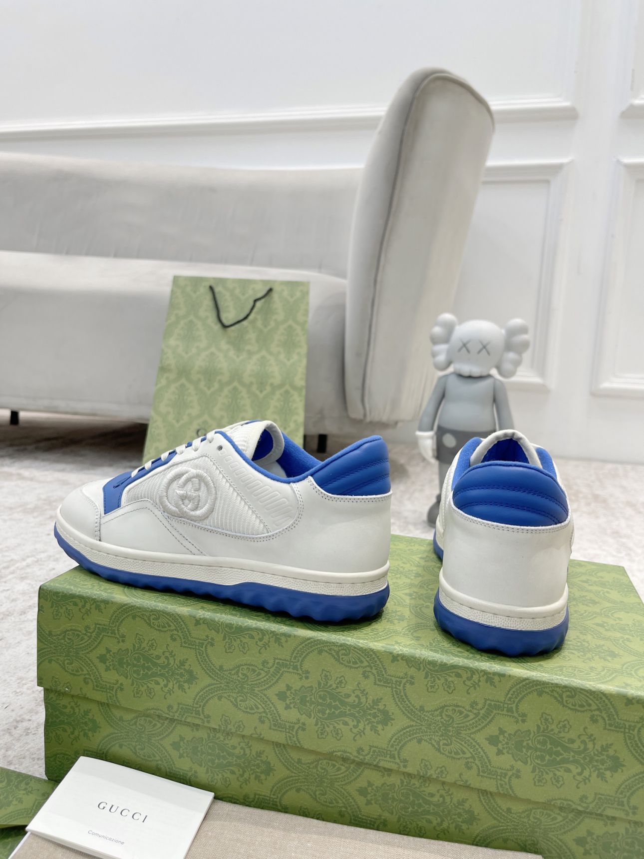Giày Gucci MAC80 Sneaker White and Blue Like Auth