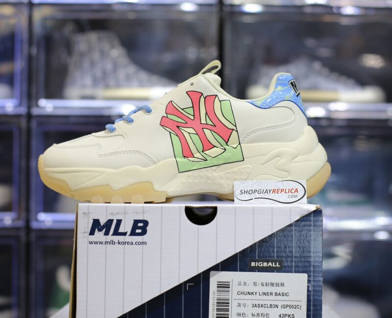Giày MLB BigBall Chunky Like Cartoon New York Yankees Like Auth