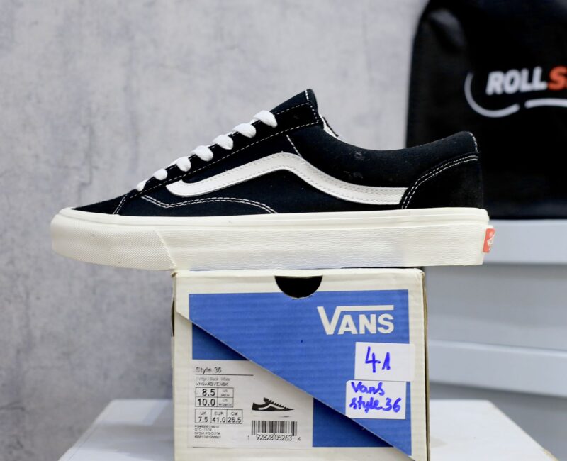 Giày Vans Style 36 Black White Like Auth