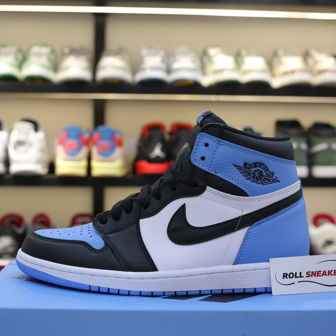 Giày Nike Air Jordan 1 Retro High OG ‘UNC Toe’ 2023 Like Auth