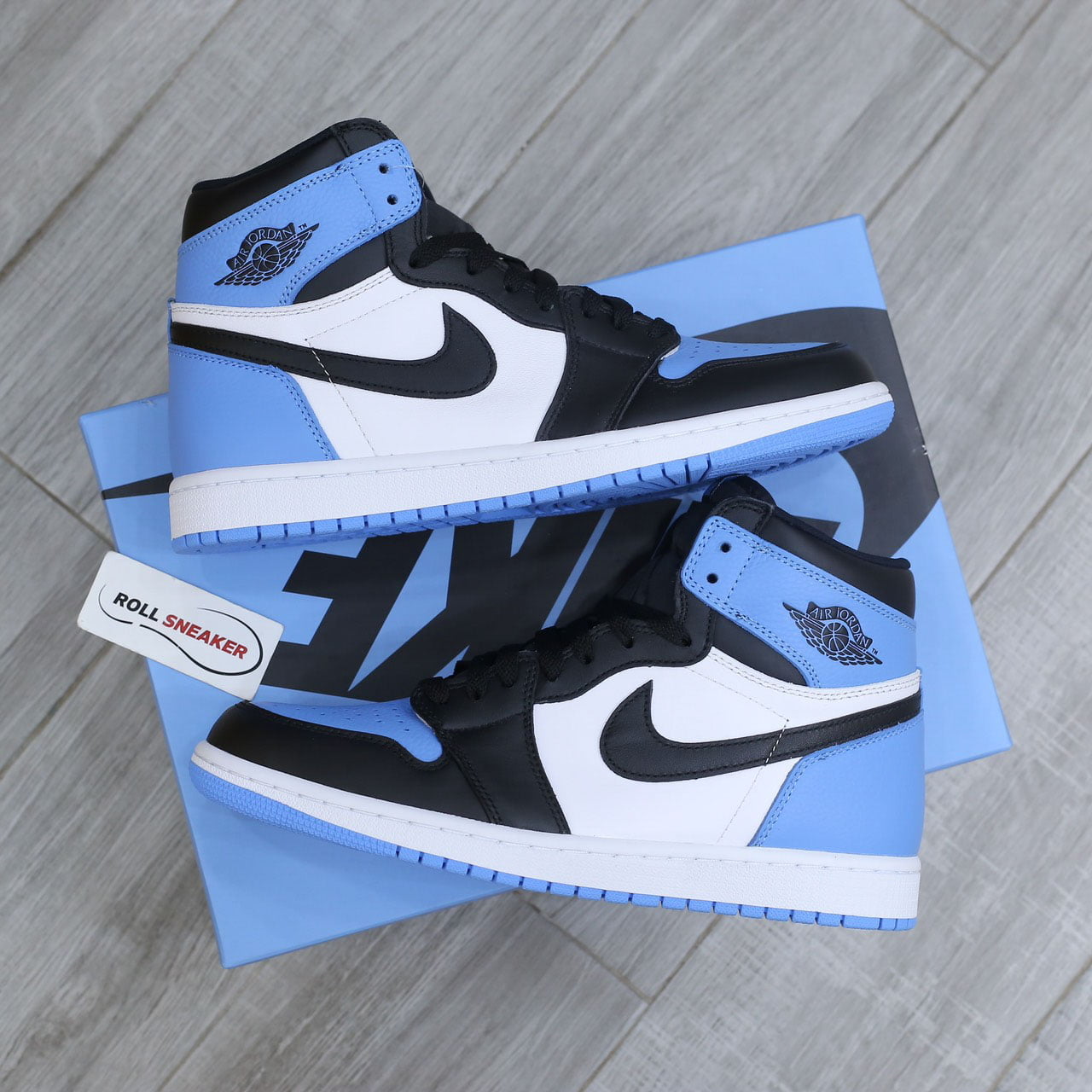 Giày Nike Air Jordan 1 Retro High OG ‘UNC Toe’ 2023 Like Auth
