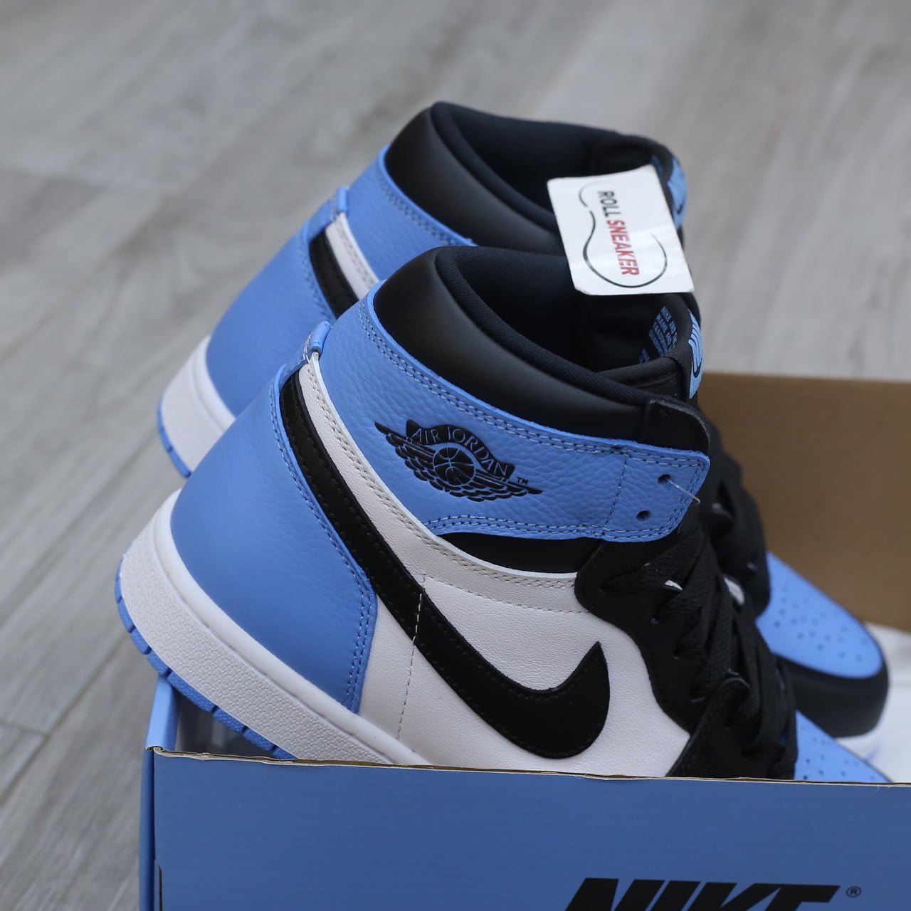 Giày Nike Air Jordan 1 Retro High OG ‘UNC Toe’ 2023 Like Auth