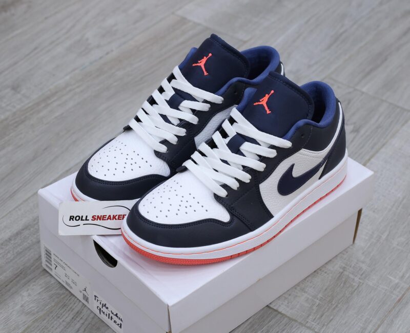 Giày Nike Jordan 1 Low ‘Obsidian Ember Glow’ Like Auth