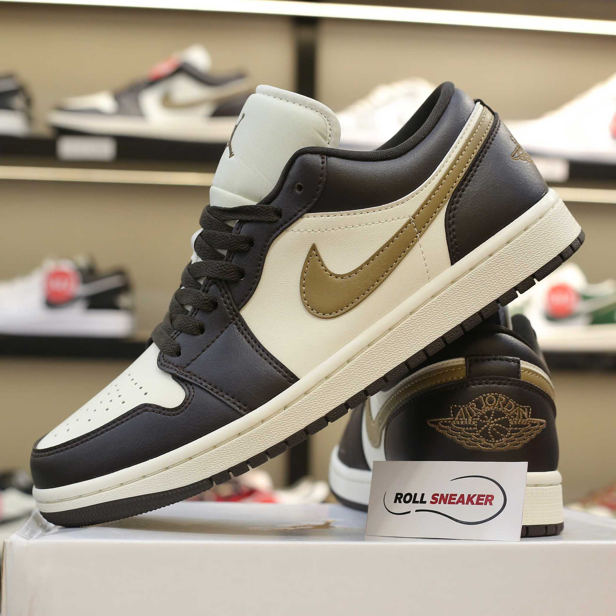 Giày Nike Air Jordan 1 Low ‘Shadow Brown’ Like Auth