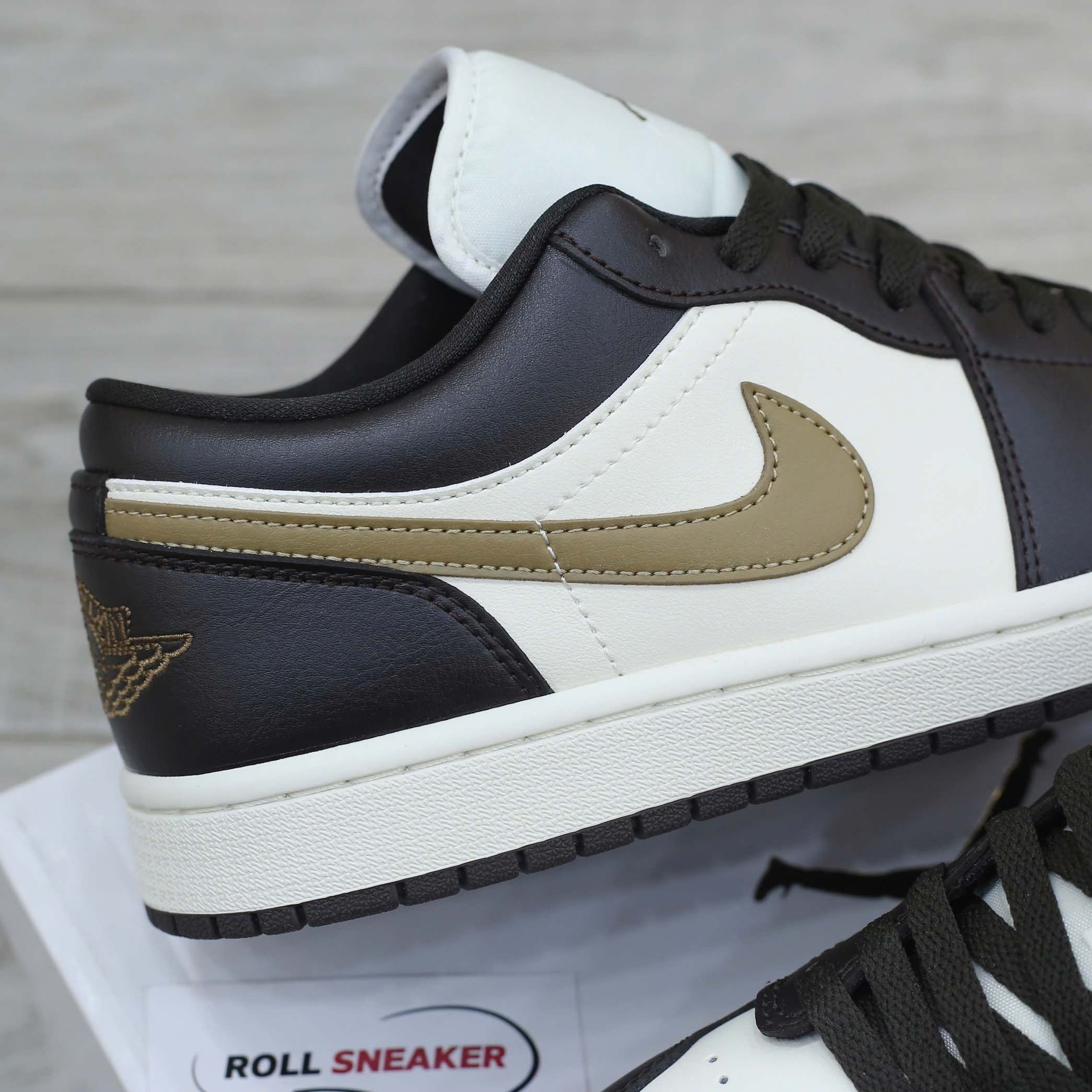 Giày Nike Air Jordan 1 Low ‘Shadow Brown’ Like Auth